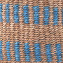 Dusty Blue Stripe Storage Baskets, thumbnail 5 of 9