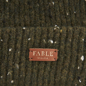 Green Knitted Beanie Hat, 6 of 6