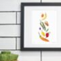 Chilli Limited Edition Giclée Print | A Perfect Gift For A Spice Lover, thumbnail 3 of 3