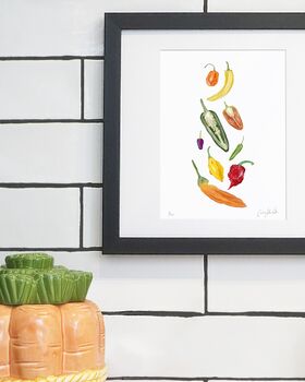 Chilli Limited Edition Giclée Print | A Perfect Gift For A Spice Lover, 3 of 3