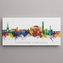 Stratford Upon Avon Skyline Cityscape Art Print, thumbnail 2 of 12