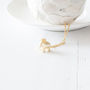 Gold Plated Elephant Necklace, thumbnail 4 of 8