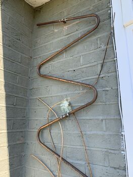 Copper Wall Trellis For Plants, 6 of 6
