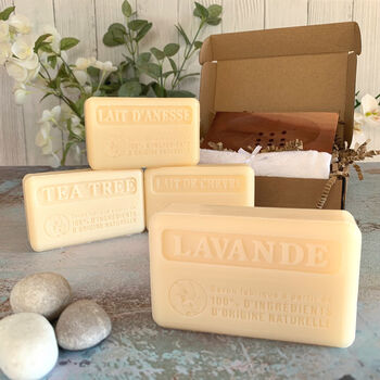 Handmade “Natural” Collection French Soap Gift Set, 5 of 7
