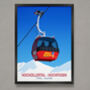 Hochzillertal Hochfugen Ski Poster, thumbnail 1 of 6