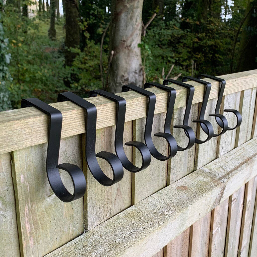 Bracket Fence Panel Hooks Twelve Pack, 1 of 8