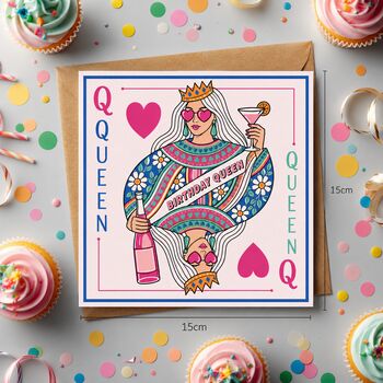 Birthday Queen Card, 5 of 7
