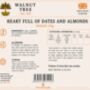 Almond Studded Medjool Date Heart Tin Gift – 270g, thumbnail 5 of 7