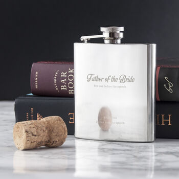 Personalised Best Man Hip Flask, 8 of 8