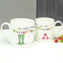 Personalised Set Of Mud And Glamour Family Mugs, thumbnail 1 of 6