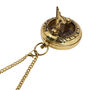 Personalised 24th Anniversary Brass Sundial Compass, thumbnail 6 of 12