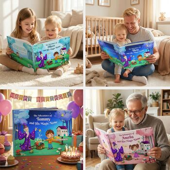 Personalised Magic Story Book For Children, 8 of 12