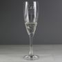 Engraved Cut Crystal Age Champagne Flute In Gift Box, thumbnail 1 of 4