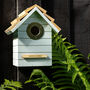 Personalised Wooden Garden Bird Nest Box, thumbnail 6 of 10