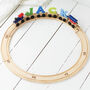 Personalised Wooden Name Train, thumbnail 5 of 10