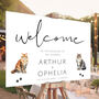 Cat Wedding Welcome Sign, thumbnail 2 of 5