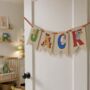Wooden Animal ' Bunting Letters', thumbnail 1 of 4
