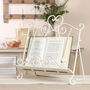 Home Baking Ivory Heart Cookbook Stand, thumbnail 4 of 11