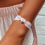 Personalised Luxe Glitter Stretch Bead Bracelet, thumbnail 3 of 10