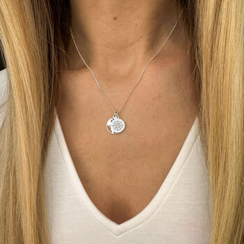 Map And Compass Necklace, Travel Necklace Gift For Her, 11 of 12