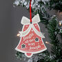 Personalised Jingle All The Way Bell Metal Decoration, thumbnail 3 of 3