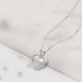 Small Personalised Ashes Heart Memorial Pendant, thumbnail 2 of 12
