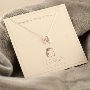 Penguin Sterling Silver Necklace, 8 of 12