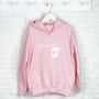 Ballet Shoes Kids Personalised Dance Hoodie, thumbnail 3 of 7