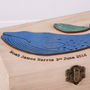 New Baby Boy Whale Christening Keepsake Box, thumbnail 4 of 4