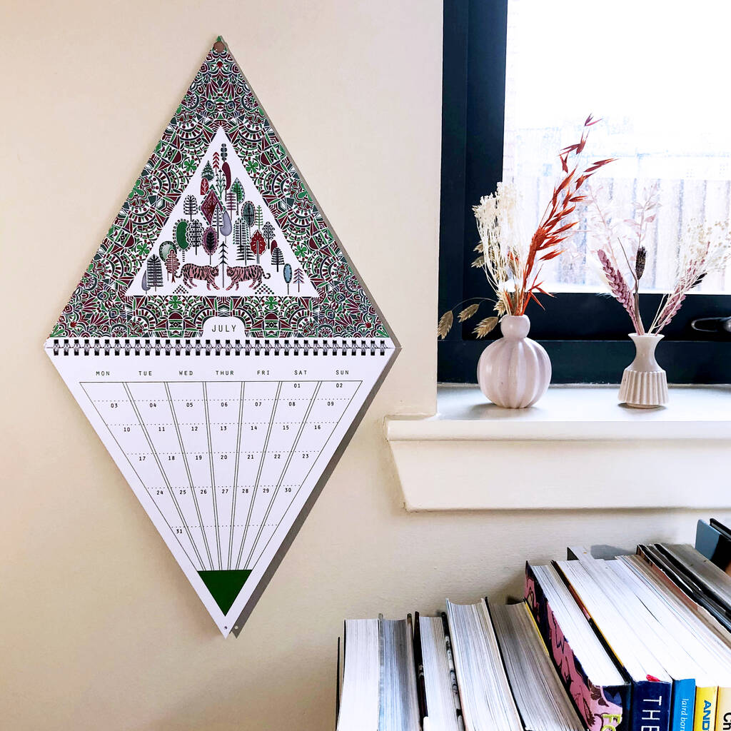 2023 Triangle Wall Calendar By Prism of Starlings