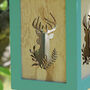 Peppermint Wood Anniversary Candle Lantern, thumbnail 6 of 9