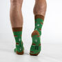 Bamboo Socks | Hedgehog Socks | Green | Vegan Socks, thumbnail 3 of 4