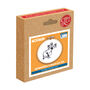 Moomintroll's Beach Day Fun Mini Embroidery Kit, thumbnail 3 of 4