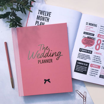 Wedding Planner Notebook And Journal Limited Edition, 12 of 12