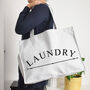 Laundry Shoulder Strap Storage Bag, thumbnail 1 of 3