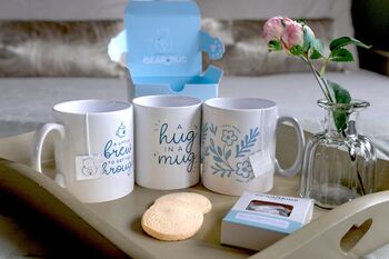 Tea Hug Gift Box – English Breakfast Tea, Shortbread And Mug, 5 of 8