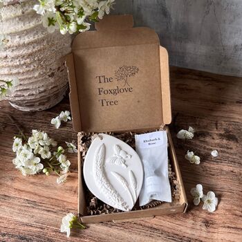 Butterfly And Veronica Gift Botanical Home Air Freshener, 2 of 5