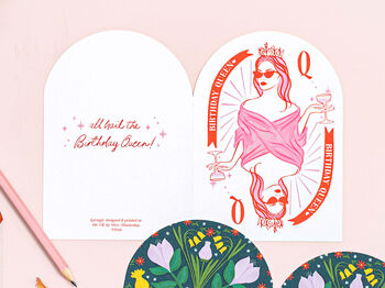 Birthday Queen Card, 4 of 8