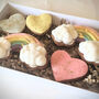 Pastel Rainbow Hearts Biscuit Box, thumbnail 5 of 5