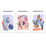 Pastel Botanical Prints Set Of Three, thumbnail 6 of 9