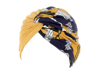 Chemo Headwear Cancer Scarves Pre Tied Turban Headwrap Duo, 2 of 7