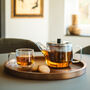 Glass Teapot Merano 1100ml With Stainless Steel Filter, thumbnail 1 of 5