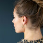 Chunky Gold Hoops, thumbnail 1 of 3