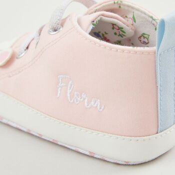 Personalised Bunny High Top Trainers, 3 of 4