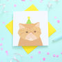 Persian Cat, Birthday Card, thumbnail 1 of 2