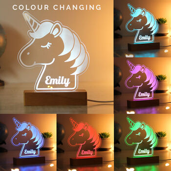 Personalised LED Night Light, 5 of 12