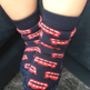 London Bus Slippers For Babies And Toddlers, thumbnail 2 of 2