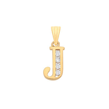 Luminous Script 9 K Solid Gold Pendant, 12 of 12
