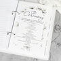 Personalised Floral Watercolour Wedding Planner, thumbnail 6 of 12