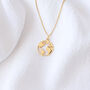 New Chapter Map Travel Sterling Silver Necklace, thumbnail 8 of 8